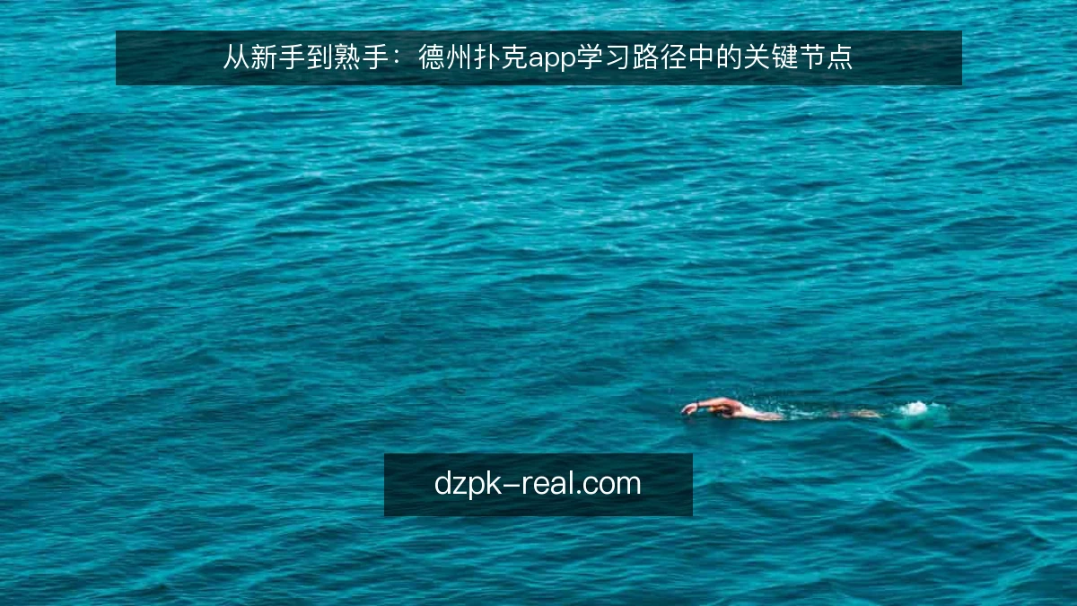 从新手到熟手：德州扑克app学习路径中的关键节点